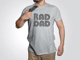 Men's RAD DAD Tee Perfect Father's Day Gift | Zarnesh