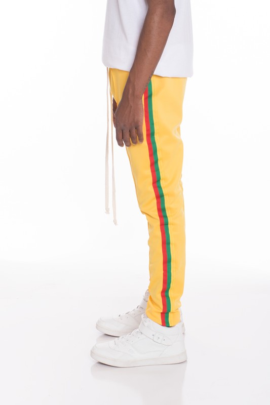 Men’s Rasta Color Stripes Jogger Pants | Zarnesh