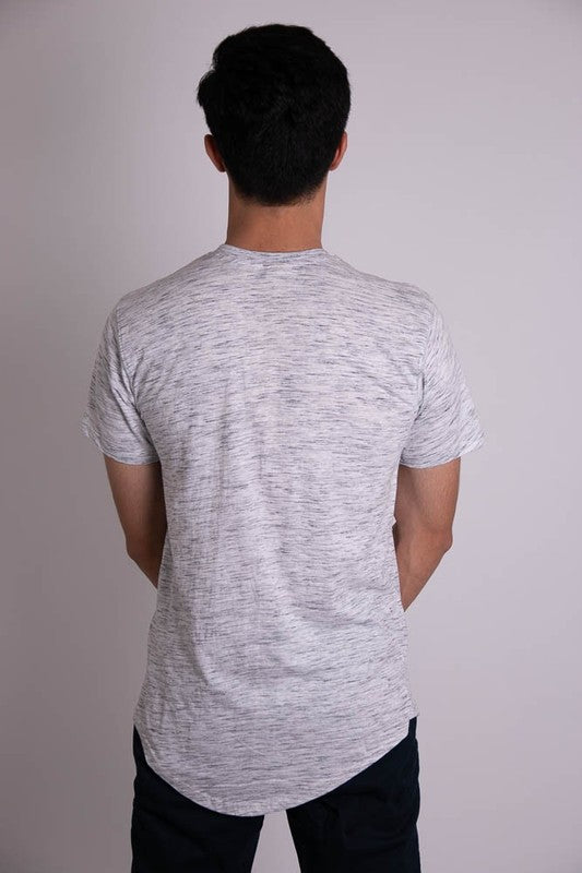Men's Short Sleeves Tee Button Closure Henley T-shirt | Zarnesh