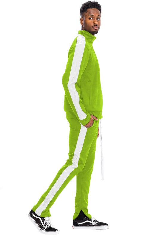  Men's Single Stripe Track Set | Zarnesh 