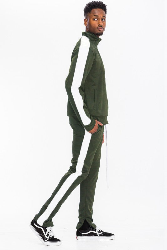  Men's Single Stripe Track Set | Zarnesh 