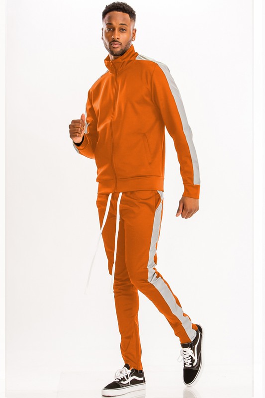  Men's Single Stripe Track Set | Zarnesh 