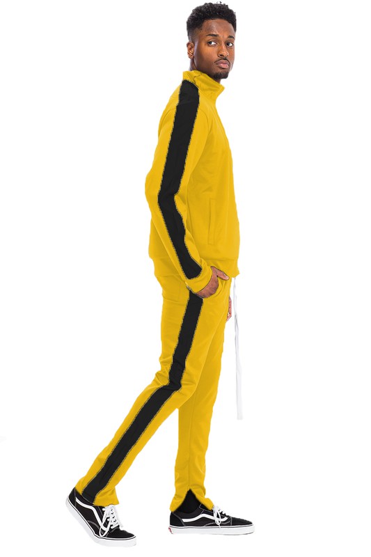  Men's Single Stripe Track Set | Zarnesh 