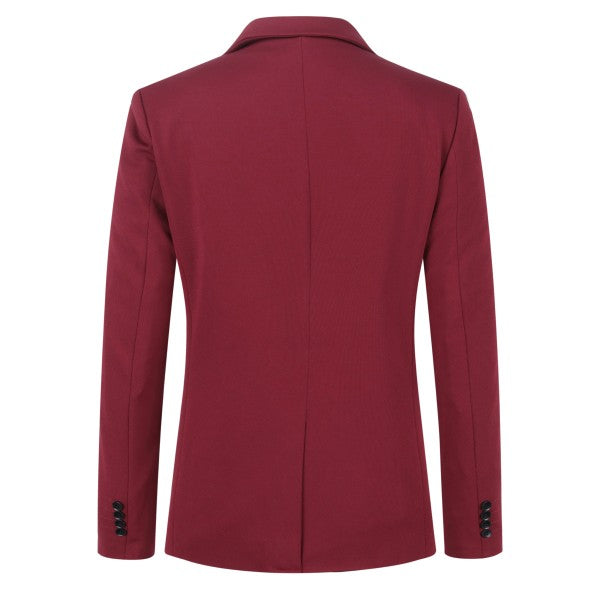 Men’s Slim Fit Solid Color Modern Single-Button Jetted Blazer | Zarnesh