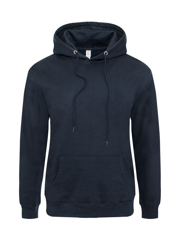 Men's Solid drawstring Fleece Pullover Sweatshirts Hoodie | Zarnesh