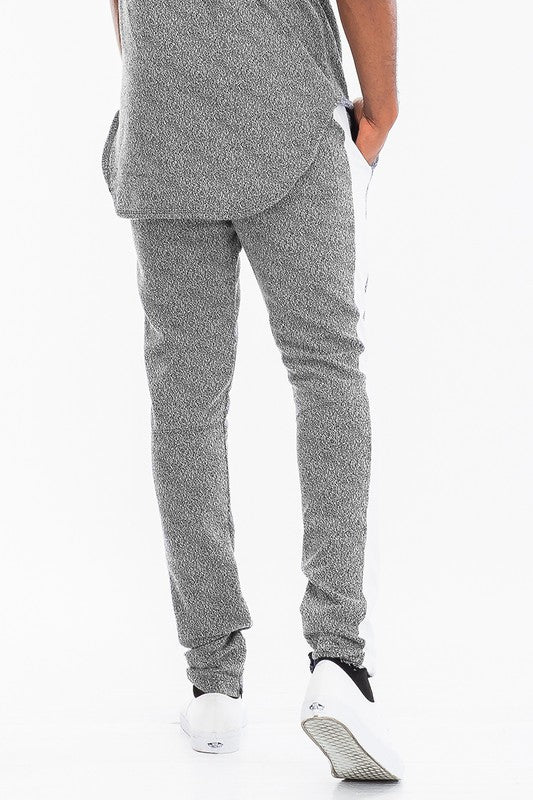 Men's  Stripe Athletic Track Jogger Pants | Zarnesh