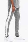 Men's  Stripe Athletic Track Jogger Pants | Zarnesh