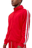Men's Two Striped Long Sleeve Track Jacket | Zarnesh