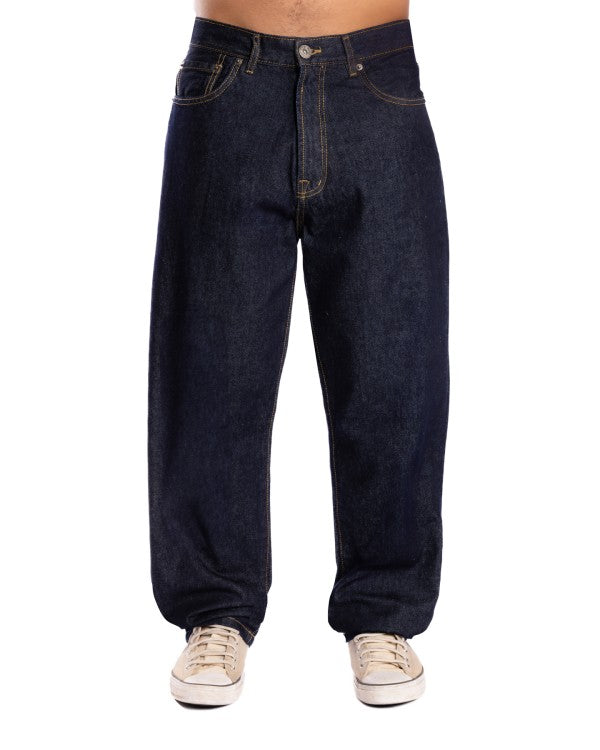 Men's Washed Loose Fit Baggy Jeans | Zarnesh