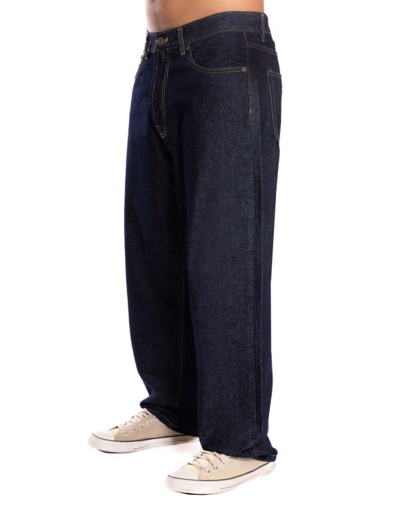 Men's Washed Loose Fit Baggy Jeans | Zarnesh