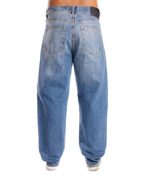 Men's Washed Loose Fit Baggy Jeans | Zarnesh