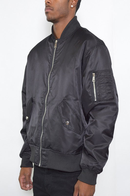 Men's Water Repellent Windbreaker Padded Bomber Jacket | Zarnesh