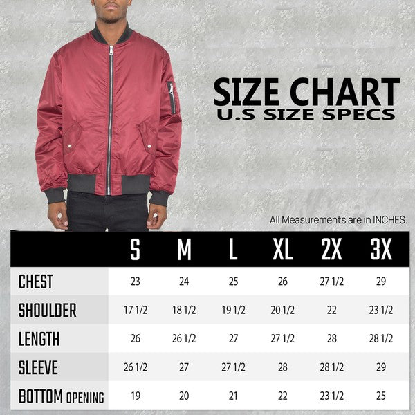 Men's Water Repellent Windbreaker Padded Bomber Jacket | Zarnesh