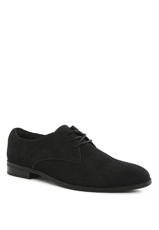 Men’s Zazie Suede Classic Lace Up Derby Shoes | Zarnesh
