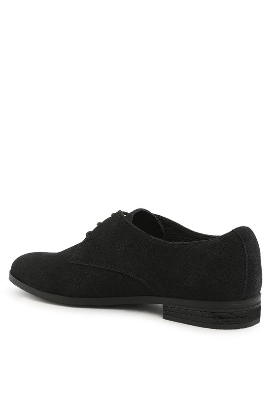 Men’s Zazie Suede Classic Lace Up Derby Shoes | Zarnesh