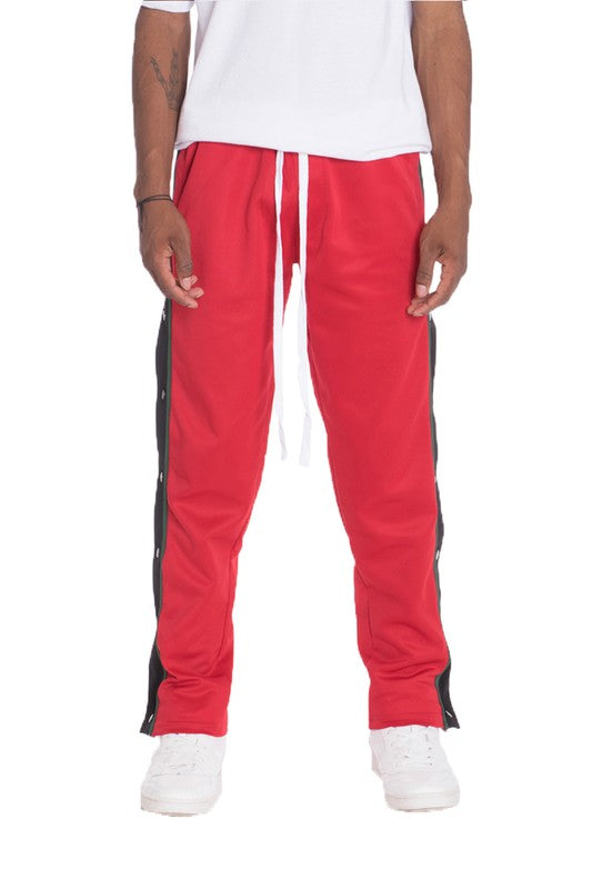 Men Snap Button Track Pants | Zarnesh