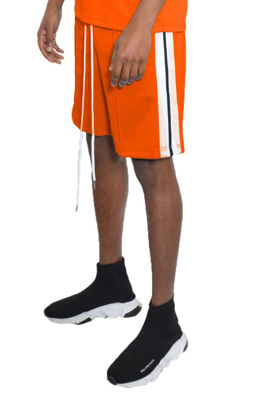 Men Side Stripe Tape Shorts | Zarnesh 