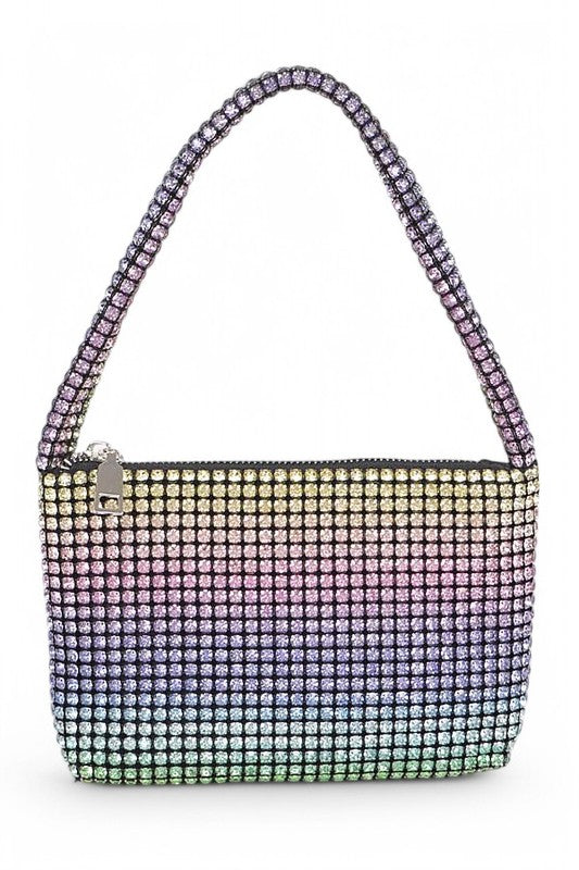 Rhinestone Iconic Rhinestone Evening Clutch Swing Bag | Zarnesh