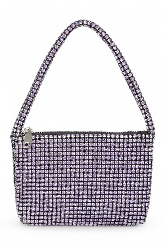 Rhinestone Iconic Rhinestone Evening Clutch Swing Bag | Zarnesh