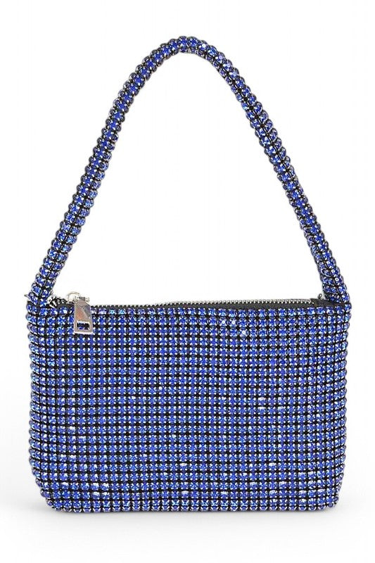 Rhinestone Iconic Rhinestone Evening Clutch Swing Bag | Zarnesh