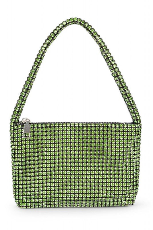 Rhinestone Iconic Rhinestone Evening Clutch Swing Bag | Zarnesh