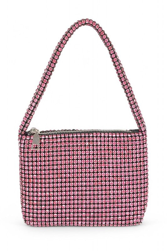 Rhinestone Iconic Rhinestone Evening Clutch Swing Bag | Zarnesh