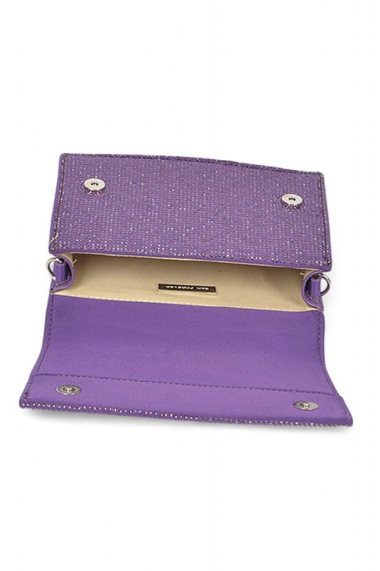 Women Rhinestone Top Handle Rhinestone Crossbody Bag | Zarnesh