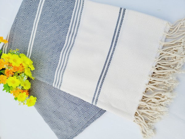 Sand-Proof Beach Towel, Bath Towel & Throw Blanket | Zarnesh