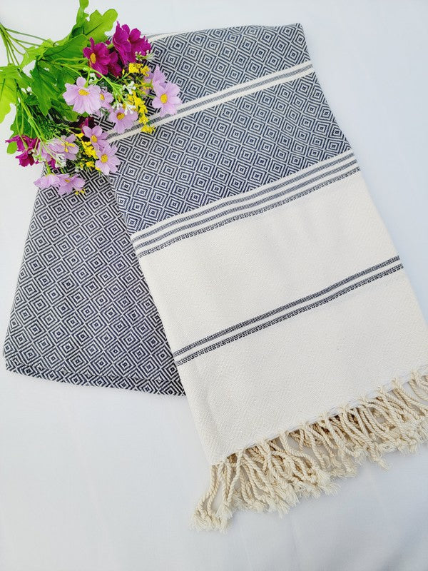 Sand-Proof Beach Towel, Bath Towel & Throw Blanket | Zarnesh