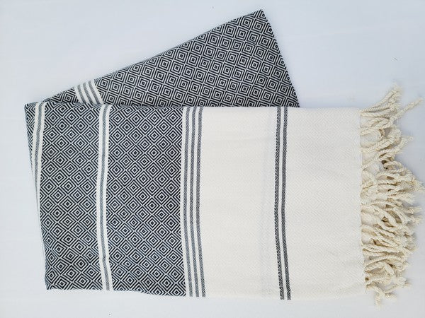 Sand-Proof Beach Towel, Bath Towel & Throw Blanket | Zarnesh