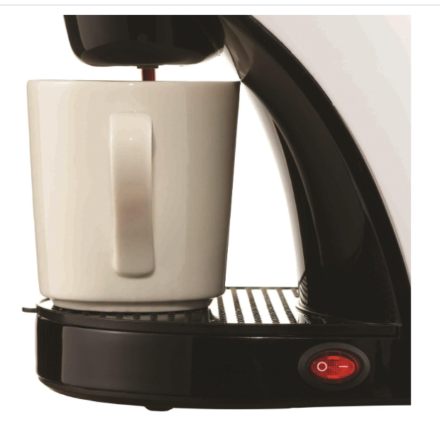 Brentwood Single Cup Coffee Maker - White  | Zarnesh