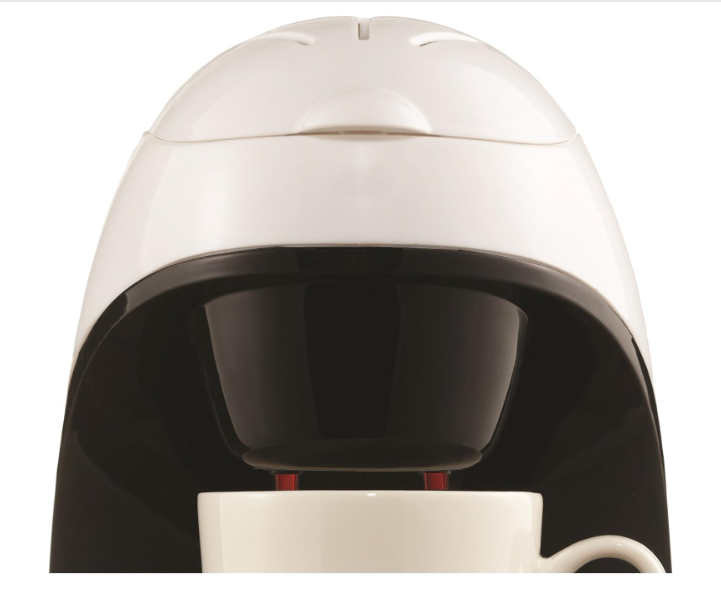 Brentwood Single Cup Coffee Maker - White  | Zarnesh