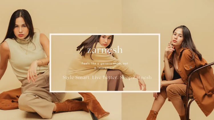 Shop trendy fashion, beauty, and lifestyle products online at Zarnesh with easy and affordable shopping