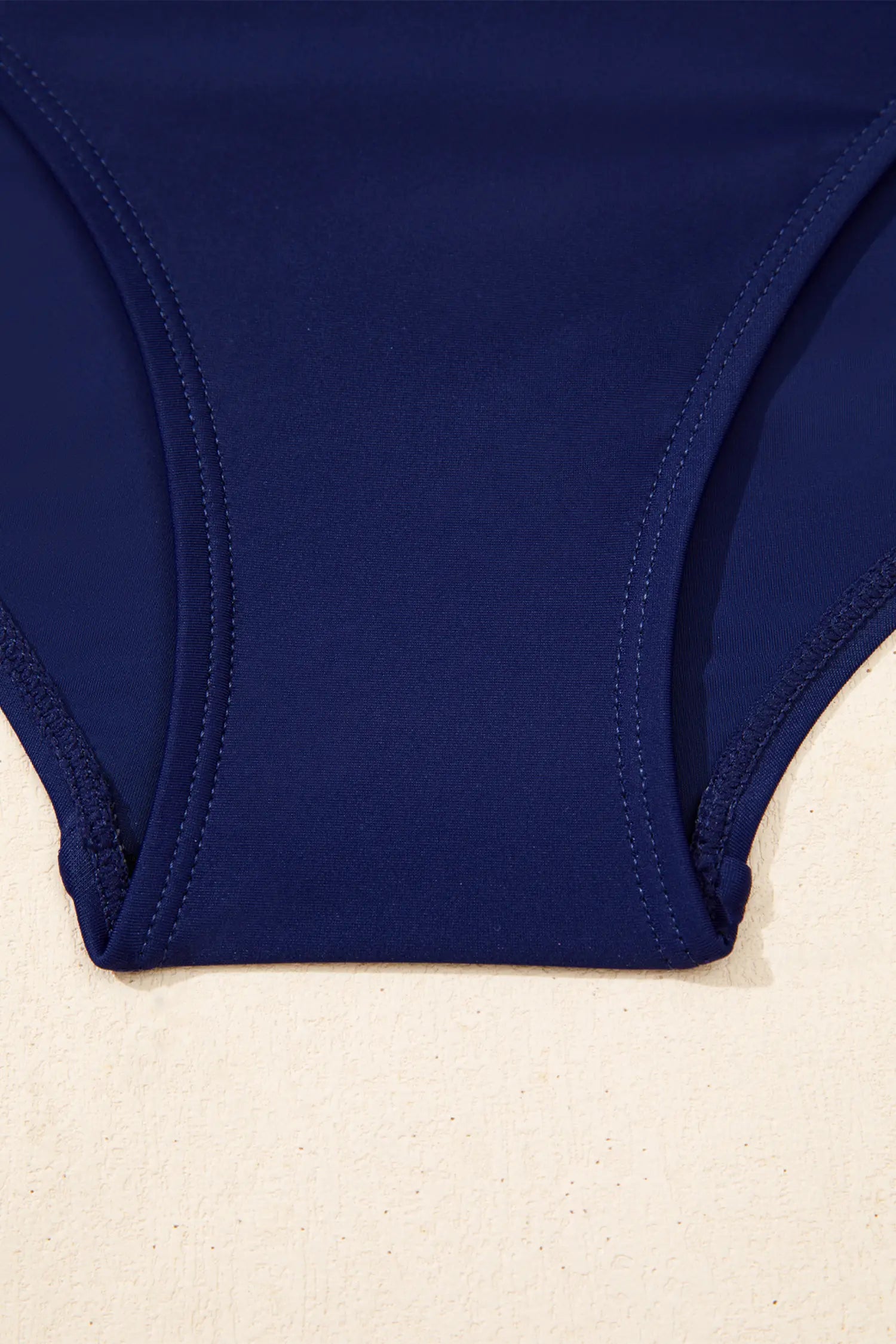 Stripe V Neck Padded Cross Back Swimsuit | Zarnesh