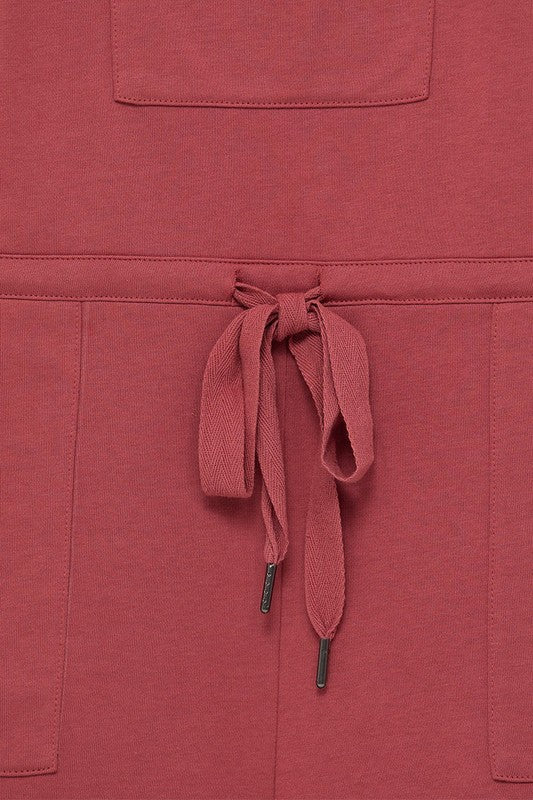 Women’s Stroll Adjustable Strap Sleeveless Pocketed Overall Romper | Zarnesh