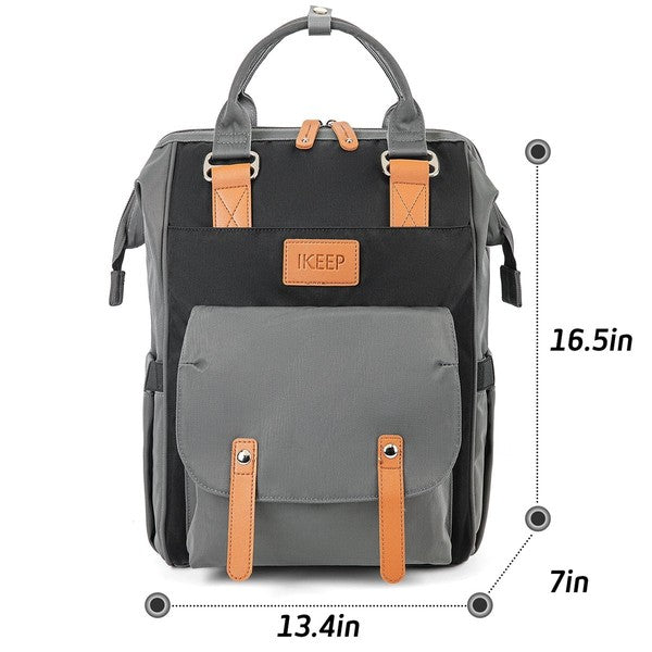 Unisex Multi-Functional Backpack Diaper Bag | Zarnesh