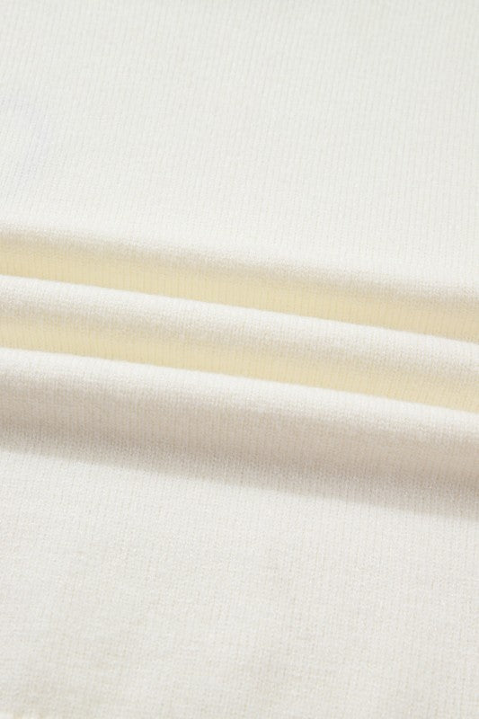 Women’s Heart Embroidered Gingham Crewneck Sweater | Zarnesh