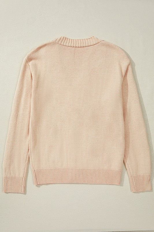 Women’s Open Knit Drop Shoulder Sweater Cardigan | Zarnesh