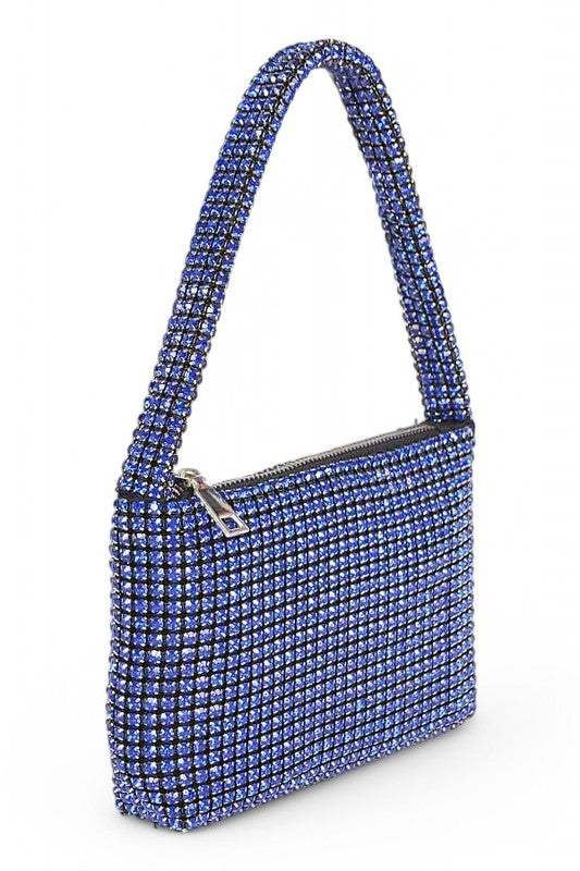 Women Rhinestone Iconic Rhinestone Evening Clutch Swing Bag | Zarnesh