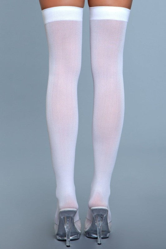 Women’s 1932 Opaque Nylon Thigh Highs by Be Wicked | Zarnesh