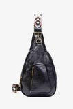 Ally Sling Bag with Woven Strap | Zarnesh