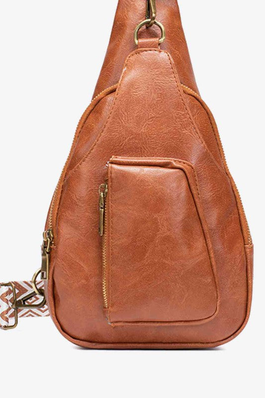 Women Ally Sling Bag with Woven Strap | Zarnesh