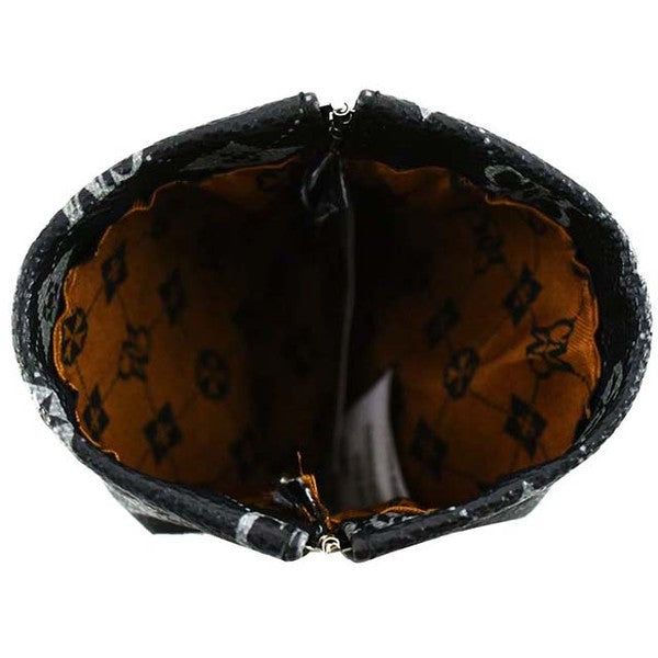 Women CM Monogram Spring Zip 2-in-1 Coin Purse | Zarnesh
