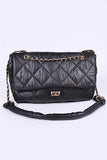 Women Convertible Rhinestone Iconic Top Handle Crossbody Bag Zarnesh