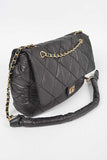 Women Convertible Rhinestone Iconic Top Handle Crossbody Bag Zarnesh