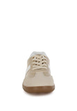 Women Crossover Closed Round Toe Lace Up Flatform Sneaker Zarnesh