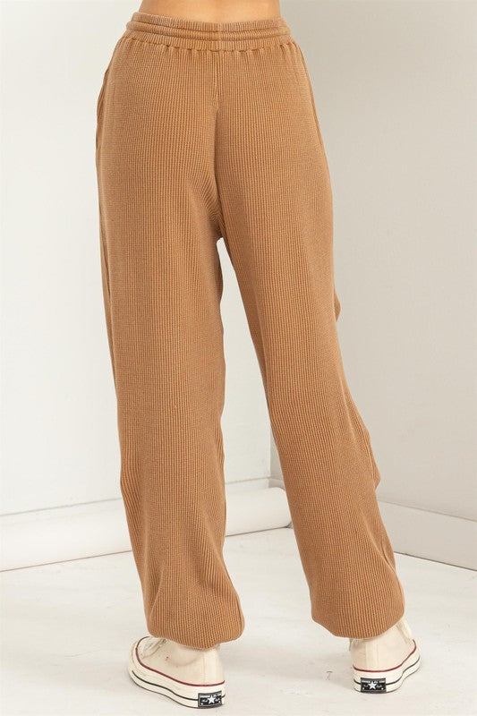 Women Days Off Waistband High Waisted Sweatpants | Zarnesh
