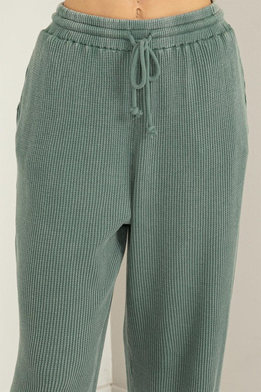 Women Days Off Waistband High Waisted Sweatpants | Zarnesh