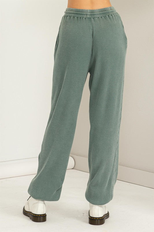 Women Days Off Waistband High Waisted Sweatpants | Zarnesh