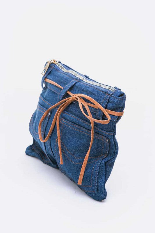 Womens FreeStyle Convertible Denim Bag | Zarnesh